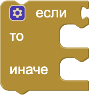 Блок если, то, иначе